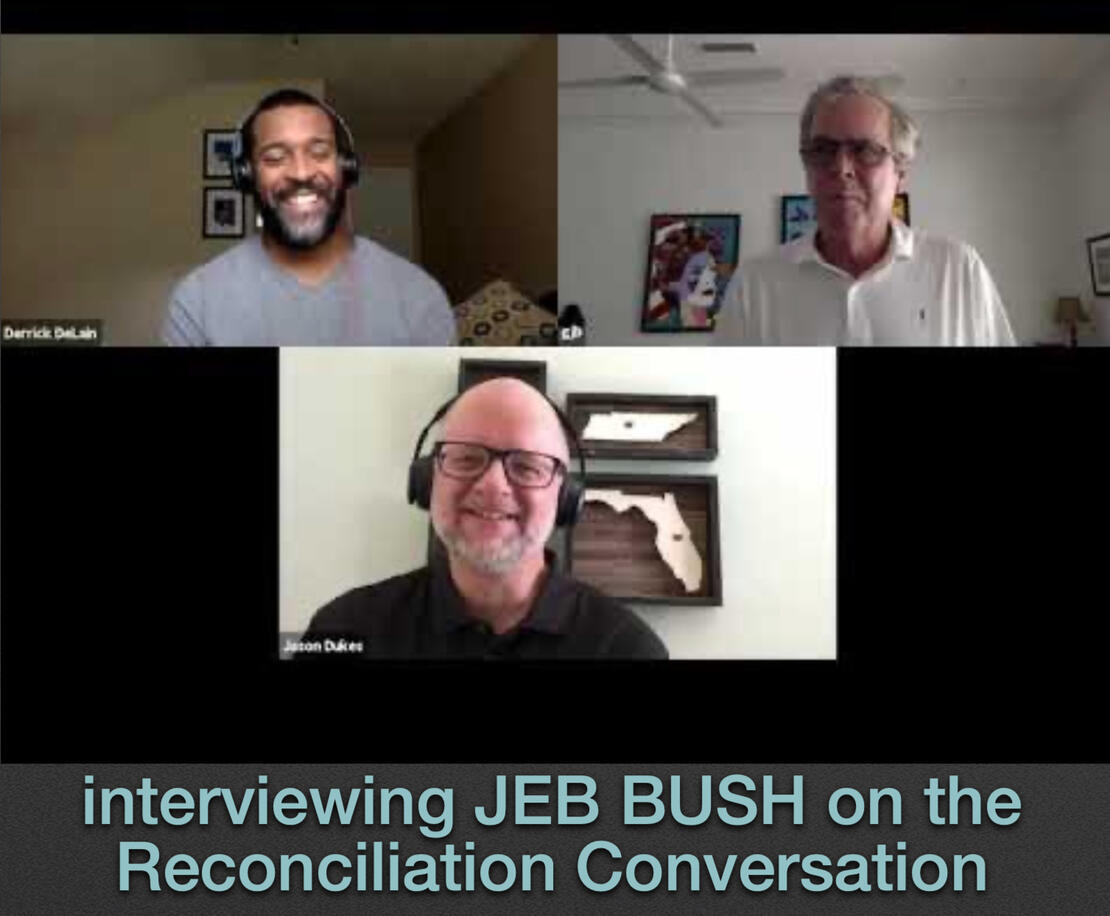 the Reconciliation Conversation with guest Jeb Bush